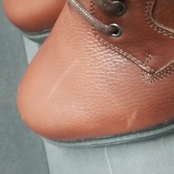 Nunn Bush Brown Leather Oxford Shoes Comfort Gel main image 8